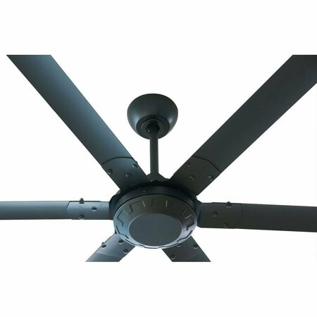 Iliving 102 in. H Volume Low Speed Outdoor BLDC Ceiling Fan with Brushless DC Motor, Reversible, IR Remote ILG8HVLS102